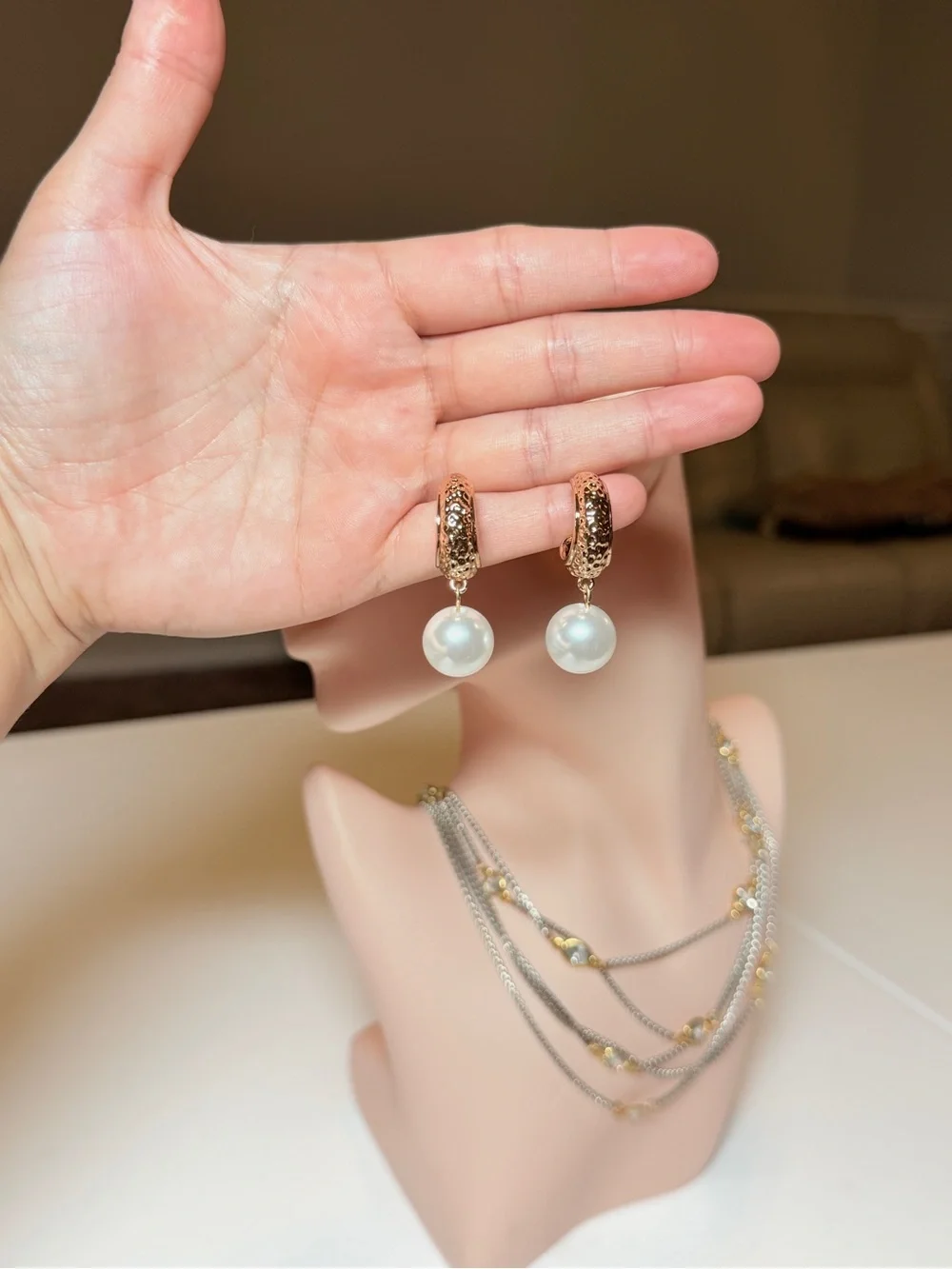 Anthropologie delicate gold